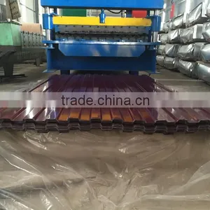 Good Quality Blue Cheap Metal Roofing Sheet From Professional Producer thumbnail-5