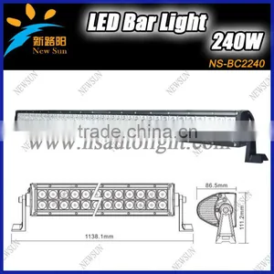Waterproof Ip 67 Led Light Bar Flood Spot Combo Beam Dual Row Led Bar Lights 240w C Ree Led Work Light Bar thumbnail-1