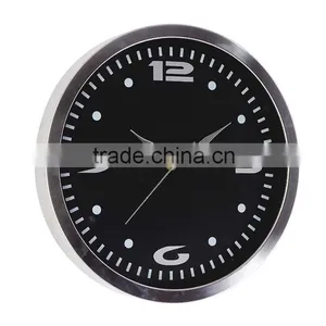12inch Stainless Steel Frame Wall Clock thumbnail-1