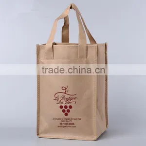 Promote Green Ideas Gift Bags For Wine Bottles 2 Bottle Wine Bag thumbnail-4