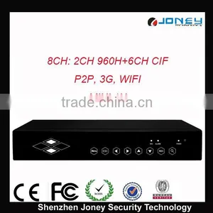 8CH Wifi BNC Input Mini DVR Realtime Display With HDMI Output thumbnail-1