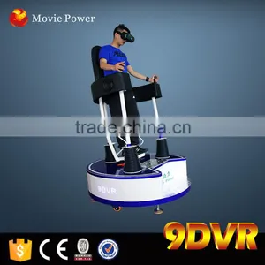 9d vr Standing up Simulator With 1 Seat With Flight Simulator Motion Platform thumbnail-1