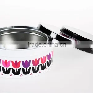 Tin Box Metal Tin Cans Packaging Box Round Tin Box for Cookies Gift Tin Box thumbnail-5