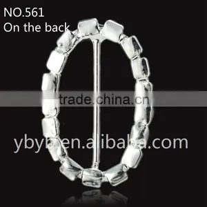 Flower Shaped Rhinestone Ornaments for Ladies High Heel Accessories Wedding Shoe Clips With Metal Clip Jewelry Accessories thumbnail-3