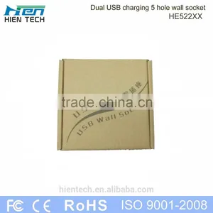 Good Quality Electrical Socket Extension 13A Universal Wall Socket Dual 2.1A 2.4A USB Socket Outlet thumbnail-6