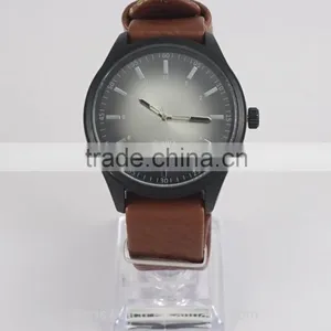 Free Wrist Watches Changeable Leather Band Watch for Men One Piece Leather Band Man Wrist Watch thumbnail-2