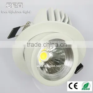 2015 New Stylish Led Recessed Comb Style 9W Gimbal Led Trunk Downlight for High End Shop Light thumbnail-1