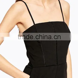 Women's Blouson Jersey-Knit Jumpsuit thumbnail-2