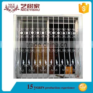 Modern Wrought Iron Window Grill Designs Suppliers thumbnail-4
