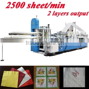 Fastest Automatic High Speed Luncheon Napkin Machine thumbnail-1