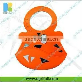Eco-friendly Silicone Fancy Baby Bib thumbnail-1