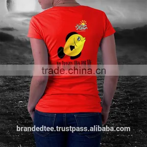T-shirts Women Fashion Shape Printed Compressed T-shirt thumbnail-1
