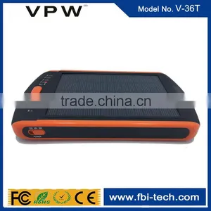 23000mah 5V 2.1A 12V 16V 19V Solar Power Bank Charger for Hiking thumbnail-1