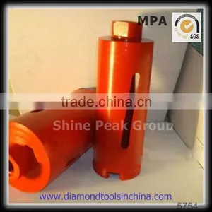 M14 Connection Dry Diamond Core Drilling Rock Bits With Side Protection thumbnail-2