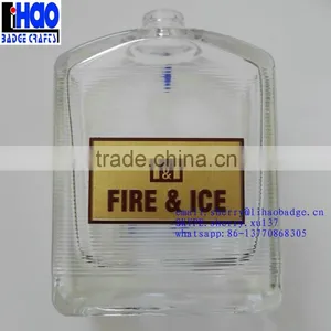 Custom 3M Adhesive Cosmetic/perfume/parfum/fragrance Bottle Metal Label,metal Perfume Label Sticker thumbnail-3