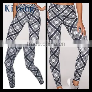 Kiteng Patterned High Performance Leggings Office In United States (USA)Small Minimum thumbnail-1