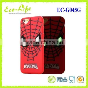 3D Cartoon Luminous Silicone Phone Cover For for I 5/6/s/plus thumbnail-3