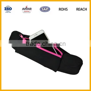 2016 Elegant Breathable Neoprene Running Belt Sport Men and Women Waist Bag for Sale thumbnail-1