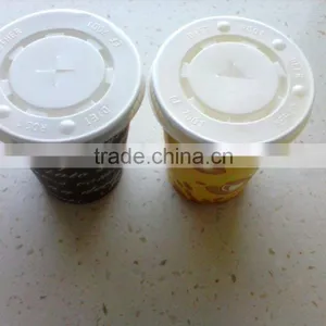 Beverage Use Single Wall Paper Cup With Lid thumbnail-1
