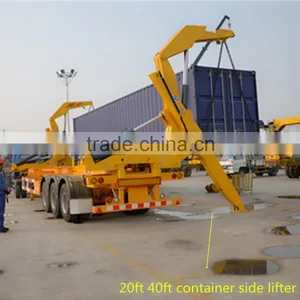 20ft Semi Trailer Container Lift, 20ft Container Lift Trailer,20FT Side Lifter Loader Chassis Truck Trailer thumbnail-2