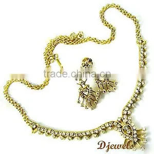 Diamond Necklace Sets, Gold Necklace Sets, Necklace Set Jewelry thumbnail-3
