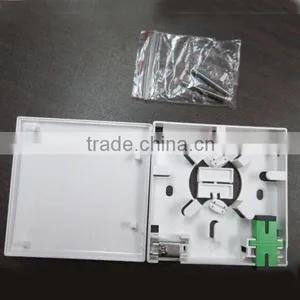 FCST02101 Indoor 1 Core FTTH Mini Fiber Optic Terminal Box, Ftth Mini Fiber Optic Terminal Box ,Fiber Optic Termination Box thumbnail-3