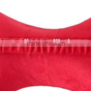 Bone Shape Memory Foam Car Neck Pillow, 100%polyester Velvet Cover thumbnail-6