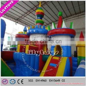 Best Quality Inflatable Funcity for Kids/4 Line Stitching thumbnail-4