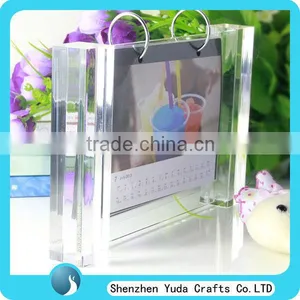 Hot Sale Two Side Acrylic Desk Calendar thumbnail-1