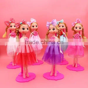 Export Japan 18cm 26cm Mobile Phone Chain Wedding Dress Korean Dolls Pendant Key Chain Custom thumbnail-6