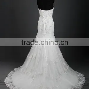 RSW872 Express Real Sample Lace Bridal Wedding Dress Mermaid thumbnail-5