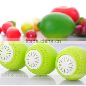 TV526 3pcs Eco Friendly Keep Fresh No More Stinky Fridge, Fridge Balls - Set of 3 ABSORBENT ODOUR REMOVER NATURAL FRESHNESS BALL thumbnail-2