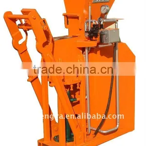 Hydraulic Manual Clay Brick Machine,intelocking Brick Machine,concrete/cement Block Machine(SY1-25) thumbnail-1