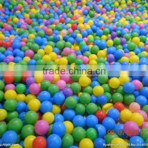 Colourful Plastic Beach Inflatable Ball With Six Panels thumbnail-5
