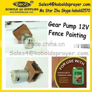 (Pump-03) Battery Fence Painting Sprayer 12V Gear Pump thumbnail-5