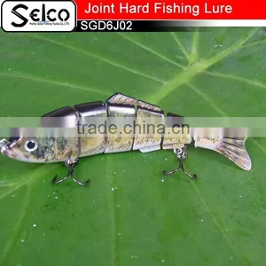 4.5" Multi Jointed Fishing Lure Life-like Minnow Hard Lure thumbnail-1