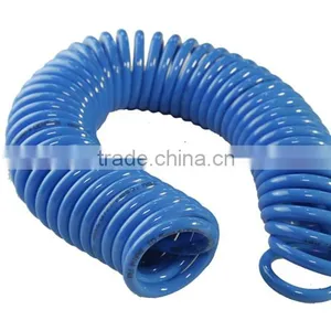 BLue Polyurethane Spiral Tube(4*6mm*7.5m) With Fitting thumbnail-1