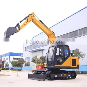 Made in China ER85-8A (8.5Ton) Crawler Mini Excavator With Cummins Engine thumbnail-1