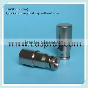 1/4" High Pressure Quick Coupling Slip Lock End Cap Fittings Connectors With 1hole ,2hole,without Hole thumbnail-6