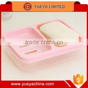 Solid Color Sealing Soap Storage Case Soap Dish thumbnail-1