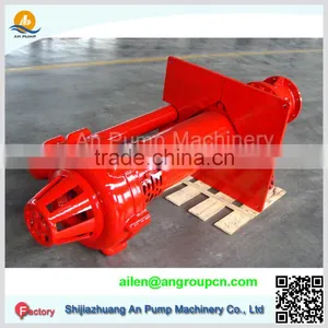 Heavy Duty Single Stage Centrifugal Vertical Submersible Sump Sand Sewage Slurry Pump thumbnail-1
