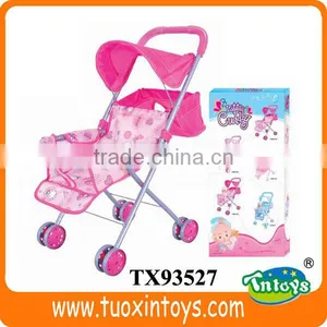 Iron Pet Dog Stroller, Double Wheels Pet Stroller thumbnail-1