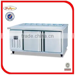 Freestanding Stainless Steel Salad Table TS-1800 TEL: 0086-13632272289 thumbnail-1