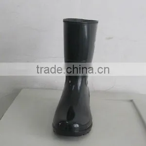 LITAI Fashion Rain Shoes Black Work Boot thumbnail-5