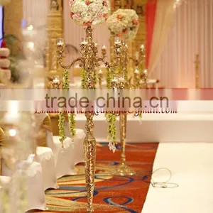 Mosaic Candelabra 9 Arms Mosaic Wedding Floor Candelabra thumbnail-1