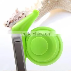 2015 New Arrival Best Present Gift Mini Speaker Snail Shape Mini Speaker Which Could Be Stand For Mobile Phones thumbnail-1