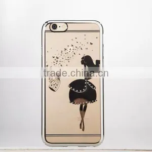 Wholesale Diamond Electroplate TPU Mobile Phone Case For IPhone 6 6Plus thumbnail-1