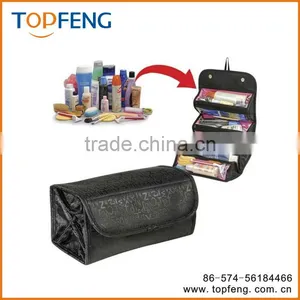 Roll n go Cosmetic Bag/Travel Cosmetic Bag /4 COMPARTMENT Case thumbnail-1