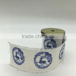 Hot Sale Organic Linen Fabric for Ribbon thumbnail-3