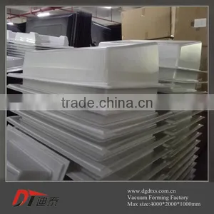Custom Plastic Large Thick Thermoformed White Abs Material Outer Shell thumbnail-5